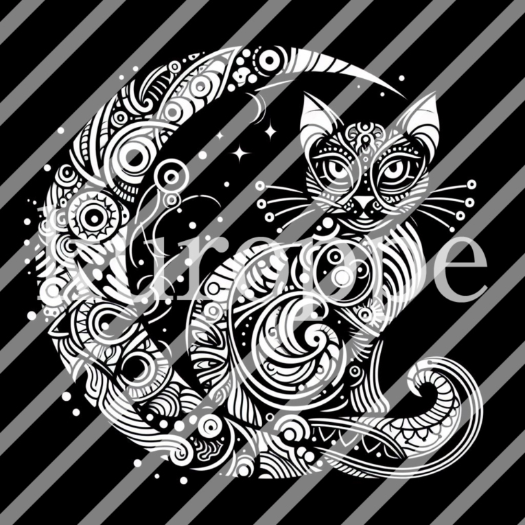 猫アート NK240151 加工・編集、商用利用OK!│デジタルアート 猫アート NK240151 加工・編集、商用利用OK!│デジタルアート