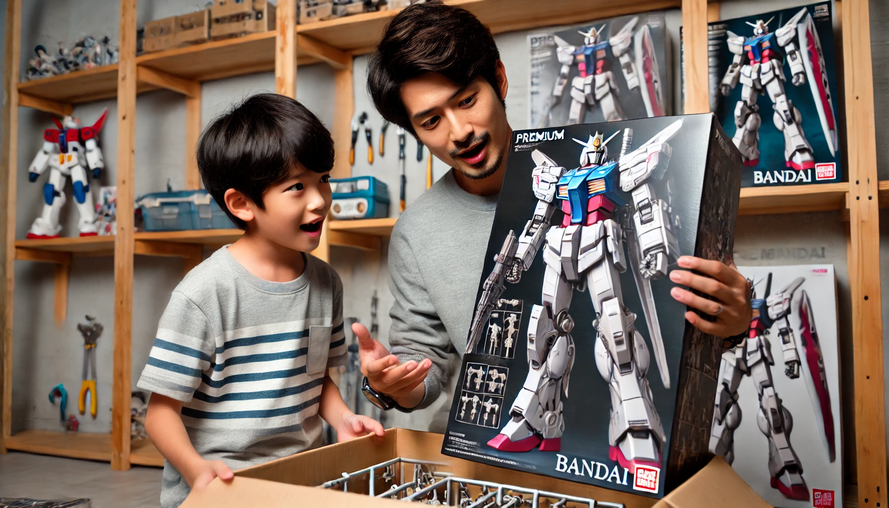 プレミアムバンダイ ガンプラの特典
