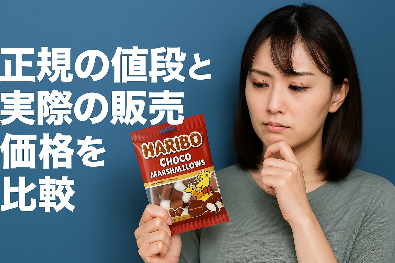正規の値段と実際の販売価格を比較