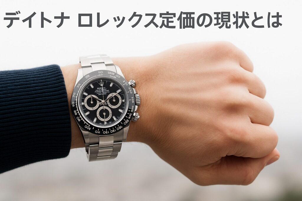 デイトナ(ディトナ) ロレックス定価の現状とは