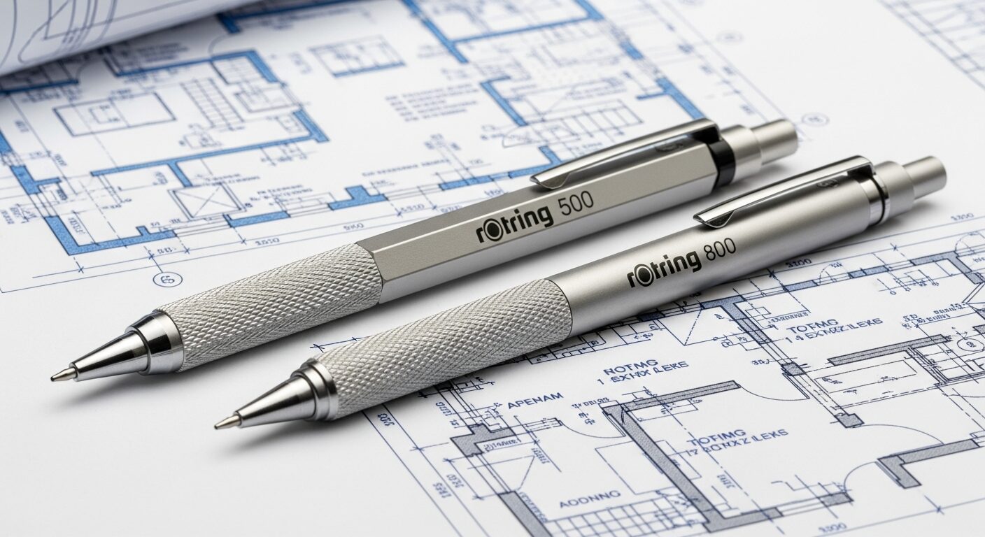 ロットリング500・800の定価と価格差を比較