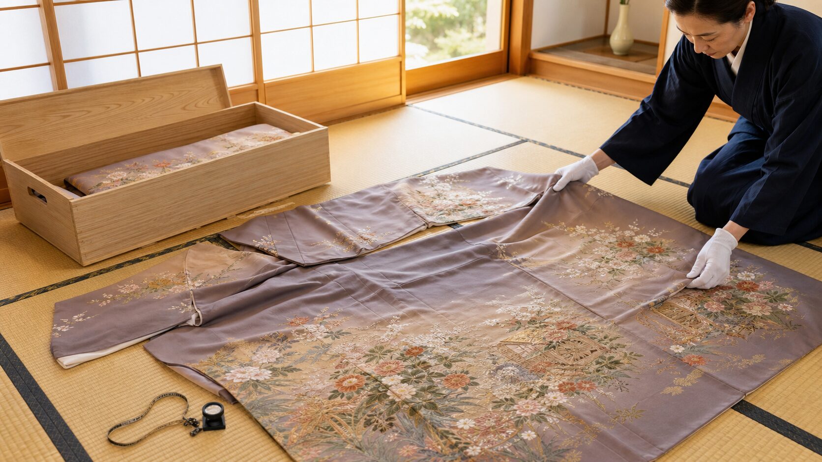 親の着物を高く売る5つのコツ|出張買取業者の比較と注意点